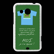 Coque HTC Desire 200 Moi je l'ai épousé Bonus offensif-défensif Vert 2
