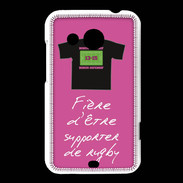 Coque HTC Desire 200 Supporters Bonus offensif-défensif Rose 2