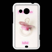 Coque HTC Desire 200 J'attend un bébé PR