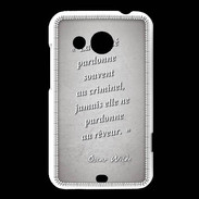 Coque HTC Desire 200 Société rêveur Gris Citation Oscar Wilde