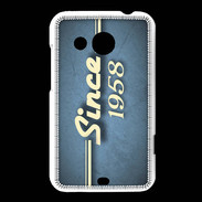 Coque HTC Desire 200 Since 1958 Bleu