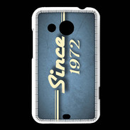Coque HTC Desire 200 Since 1972 Bleu