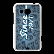 Coque HTC Desire 200 Since crane bleu 1971