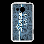 Coque HTC Desire 200 Since crane bleu 1974