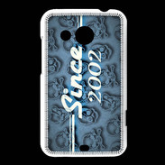 Coque HTC Desire 200 Since crane bleu 2002