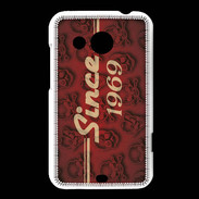 Coque HTC Desire 200 Since crane rouge 1969