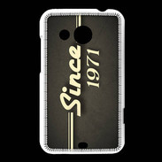 Coque HTC Desire 200 Since 1971 gris