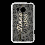 Coque HTC Desire 200 Since crane gris 1968