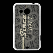 Coque HTC Desire 200 Since crane gris 1977
