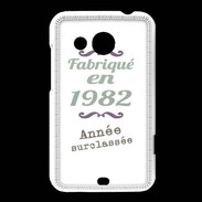 Coque HTC Desire 200 Fabriqué en 1982 ZG