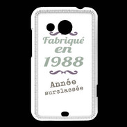 Coque HTC Desire 200 Fabriqué en 1988 ZG