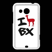 Coque HTC Desire 200 Lama de bordeaux