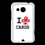 Coque HTC Desire 200 I love Cards Club
