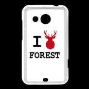 Coque HTC Desire 200 I love Forest