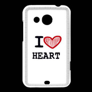 Coque HTC Desire 200 I love Heart
