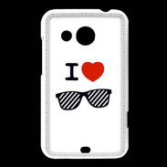 Coque HTC Desire 200 I love Lunette Fun 3