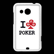 Coque HTC Desire 200 I love Poker Club