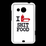 Coque HTC Desire 200 I love Shit Food