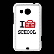Coque HTC Desire 200 I love School
