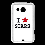 Coque HTC Desire 200 I love Stars
