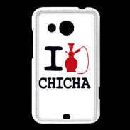 Coque HTC Desire 200 I love Chicha