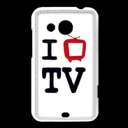 Coque HTC Desire 200 I love TV