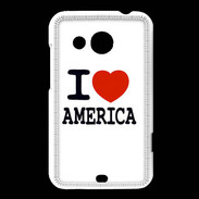 Coque HTC Desire 200 I love America