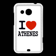 Coque HTC Desire 200 I love Athenes