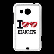 Coque HTC Desire 200 I love Biarritz 2