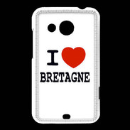 Coque HTC Desire 200 I love Bretagne
