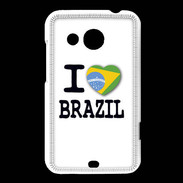 Coque HTC Desire 200 I love Brazil 2