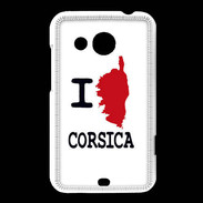 Coque HTC Desire 200 I love Corsica 3