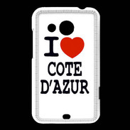 Coque HTC Desire 200 I love Cote d'Azur