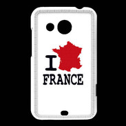 Coque HTC Desire 200 I love France 4