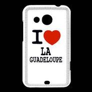 Coque HTC Desire 200 I love Guadeloupe