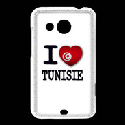 Coque HTC Desire 200 I love Tunisie 2