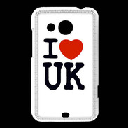 Coque HTC Desire 200 I love UK