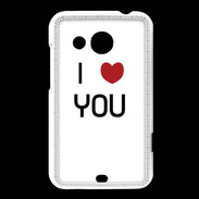 Coque HTC Desire 200 I love you