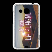 Coque HTC Desire 200 Je skie La Plagne ZG