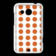 Coque HTC Desire 200 pois orange