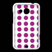 Coque HTC Desire 200 pois framboise