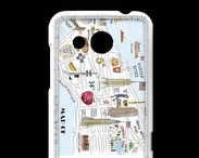 Coque HTC Desire 200 Plan de ville de New York