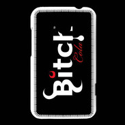 Coque HTC Desire 200 Bitch Cola fond noir