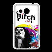 Coque HTC Desire 200 Bitch cola et fille