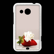Coque HTC Desire 200 Fraise chantilly PR