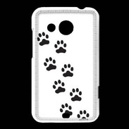 Coque HTC Desire 200 pattes de chats/chiens 1
