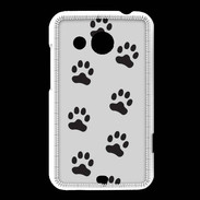 Coque HTC Desire 200 pattes de chats/chiens 2