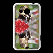 Coque HTC Desire 200 DP Papillon mirroir