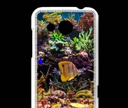 Coque HTC Desire 200 Poisson Tropical