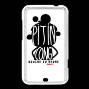 Coque HTC Desire 200 Adishatz Humour Bouche du Rhone